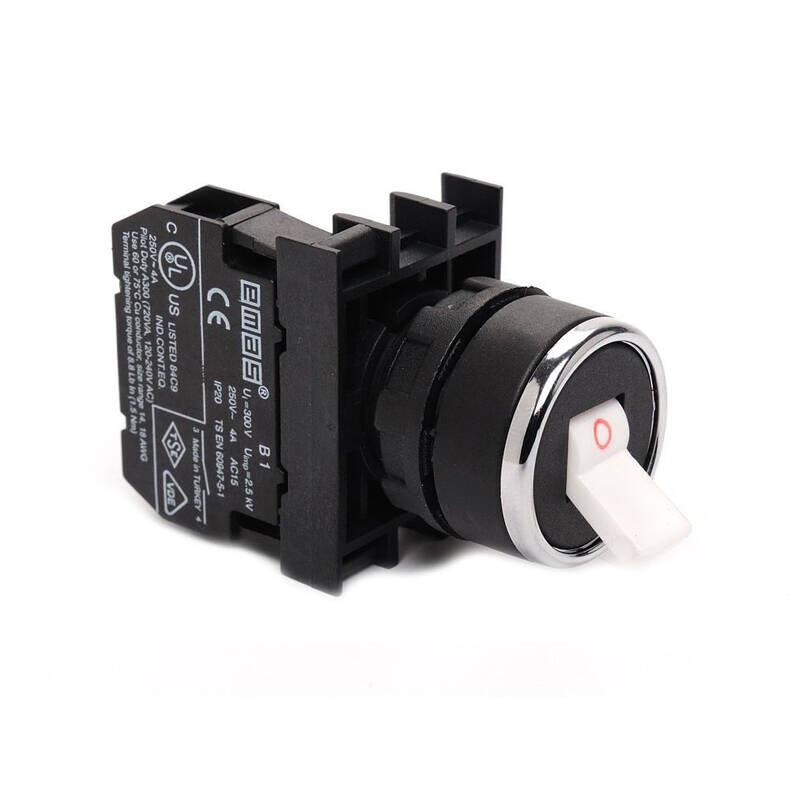 EMAS - Emas Buton Çift Devre (Mandallı) 1Na 1Nk