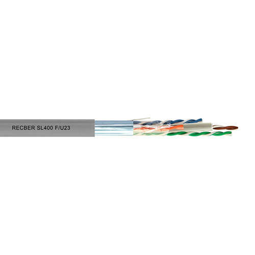 REÇBER - Reçber SL400 F/U23 PVC Cat6 23AWG F/UTP Kablo 506020 (1 metre) REÇBER - Reçber SL400 F/U23 PVC Cat6 23AWG F/UTP Kablo 506020 (1 metre)
