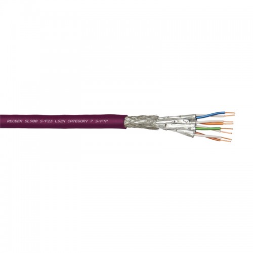 REÇBER - Reçber SL900 S/F23 Cat7 S/FTP Halojen Free 23 AWG Kablo 507001 (1 metre) REÇBER - Reçber SL900 S/F23 Cat7 S/FTP Halojen Free 23 AWG Kablo 507001 (1 metre)