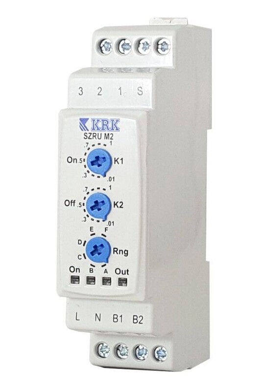 KRK Çift Zaman Ayarlı Flaşör Röle KRK Çift Zaman Ayarlı Flaşör Röle