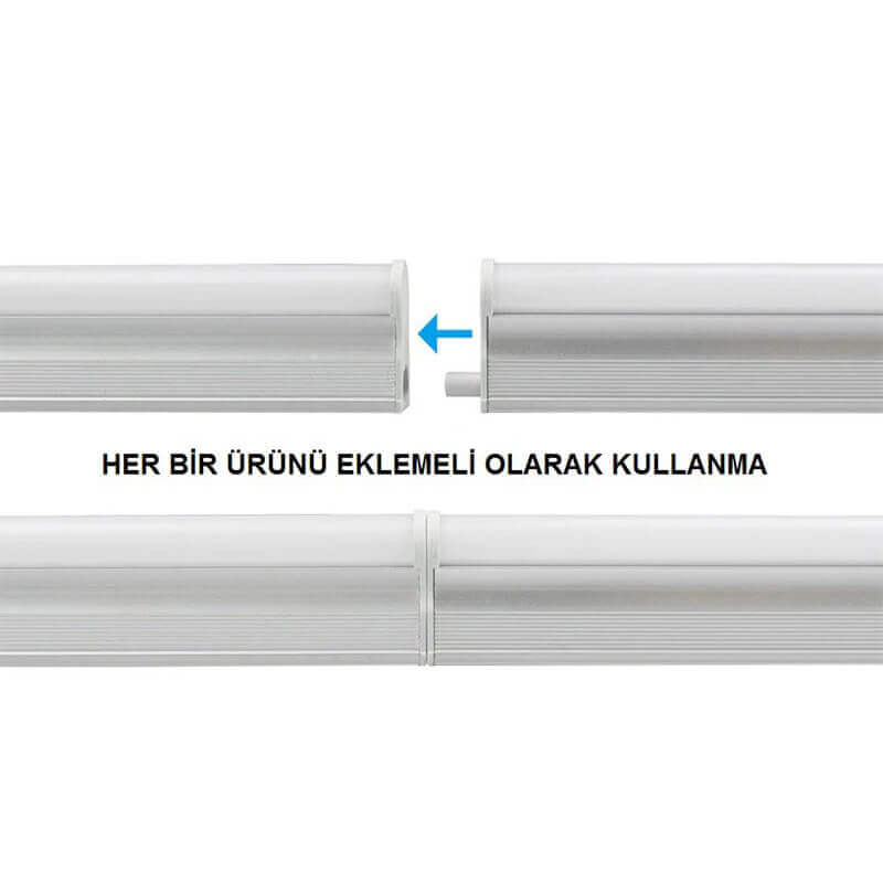 Cata Ct-2467 10W T5 Ledli Bant Armatür Beyaz - Görsel 5
