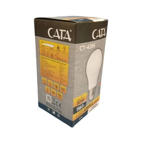 Cata Ct-4266 12W Led Ampul Günışığı