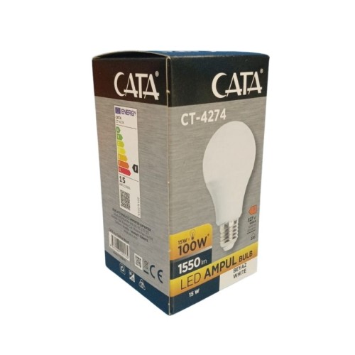 Cata Ct-4274 15W Led Ampul (E27) (Beyaz) Cata Ct-4274 15W Led Ampul (E27) (Beyaz)