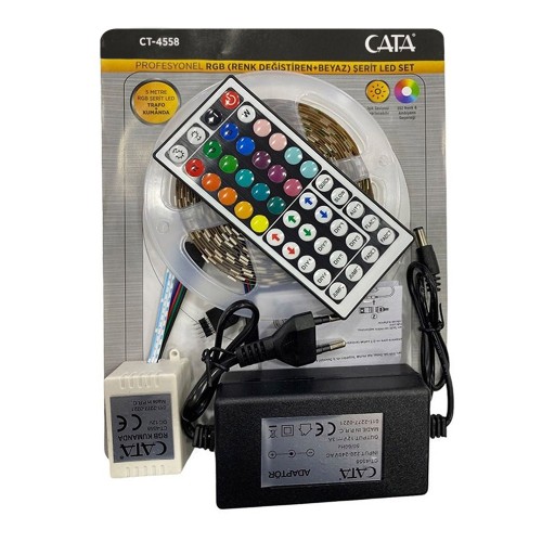 CATA - Cata Ct-4558 RGB Şerit Led Seti (352 Renk)