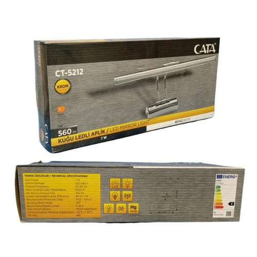 Cata Ct-5212 6W Led Aplik / Beyaz Cata Ct-5212 6W Led Aplik / Beyaz