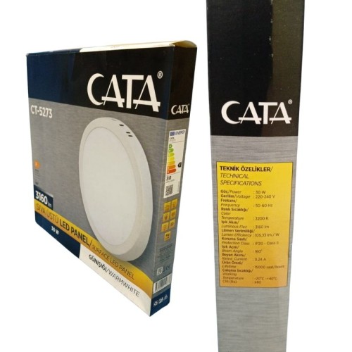 Cata Ct-5273 30W Damla Led Armatür / Günışığı Cata Ct-5273 30W Damla Led Armatür / Günışığı