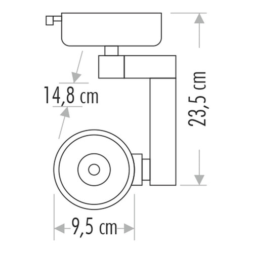 Cata Ct-5324 32W Vega Ray Tipi Armatür / Beyaz