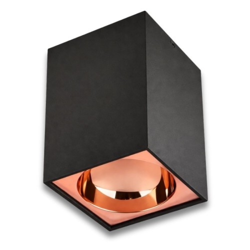 CATA - Cata Ct-5420 Bergama Sıva Üstü Armatür (Siyah-Bakır) Gu-10