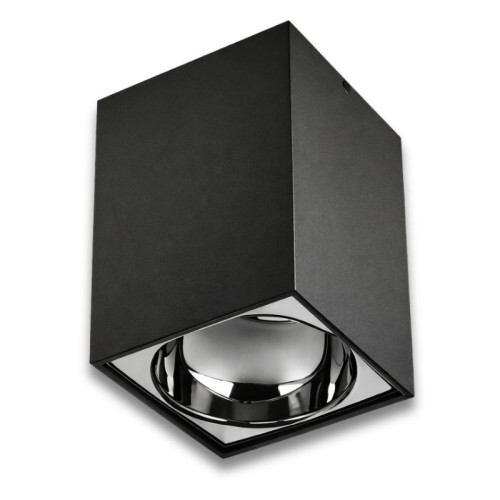 Cata Ct-5420 Bergama Sıva Üstü Armatür (Siyah-Platin) Gu-10