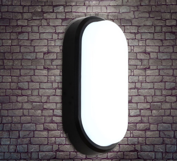 Cata Ct-7060 Siyah Kasa 15W Sıva Üstü Aplik (Dış Ortam) 7500K