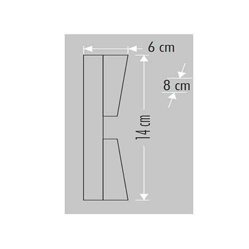 Cata CT-7065 7W Rodos Led Aplik Günışığı Cata CT-7065 7W Rodos Led Aplik Günışığı