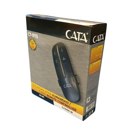 Cata Ct-9115 3 Lü Aydınlatma Kumandası Cata Ct-9115 3 Lü Aydınlatma Kumandası