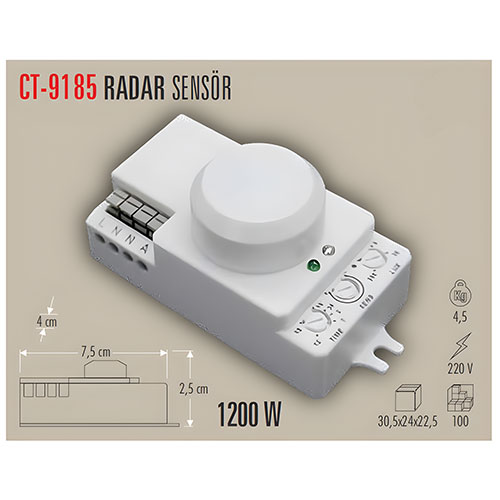 Cata Ct-9185 Radar Sensör