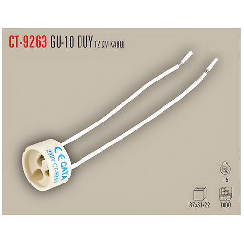 Cata Ct-9263 Gu10 Ampul Duyu