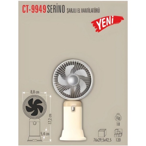 Cata Ct-9949 Serino El Vantilatörü