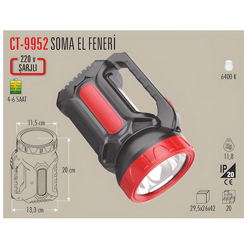 Cata Ct-9952 Soma Gemici El Feneri Cata Ct-9952 Soma Gemici El Feneri