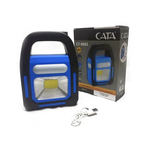 CATA - CT-9955 Hazar Şarjlı El Feneri Solar Güneş Enerjili CATA - CT-9955 Hazar Şarjlı El Feneri Solar Güneş Enerjili