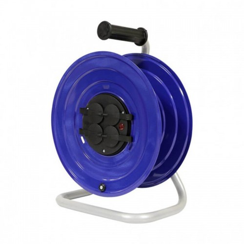 BEMIS - Bemis 50 Mt Metal Monofaze Kablo Makarası Dolu