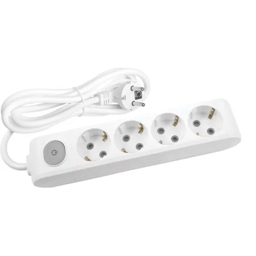 VIKO - VİKO Dörtlü Priz Anahtarlı Topraklı Çocuk Korumalı 5MT VIKO - VİKO Dörtlü Priz Anahtarlı Topraklı Çocuk Korumalı 5MT