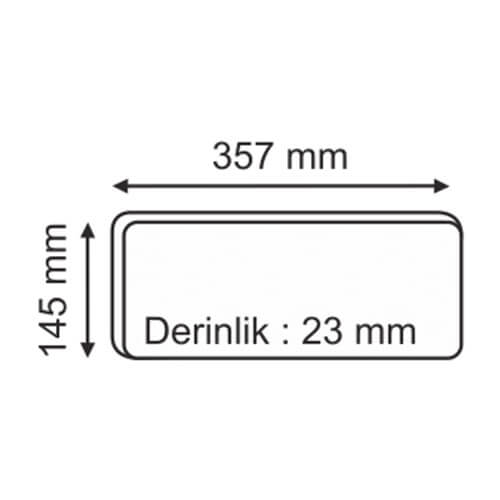 Helios HS 4602 3W Led Exit-Çıkış Armatürü