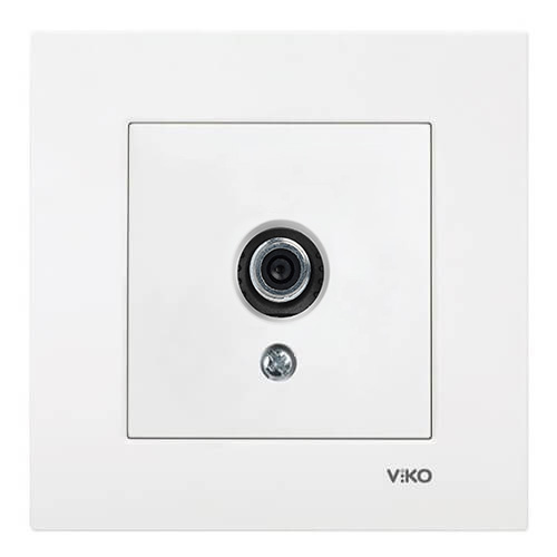 VIKO - Viko Karre F Konnektörlü Uydu Prizi - Çerçevesiz VIKO - Viko Karre F Konnektörlü Uydu Prizi - Çerçevesiz