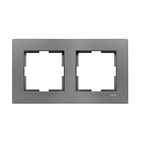 VIKO - Viko Novella İkili Çerçeve Füme VIKO - Viko Novella İkili Çerçeve Füme