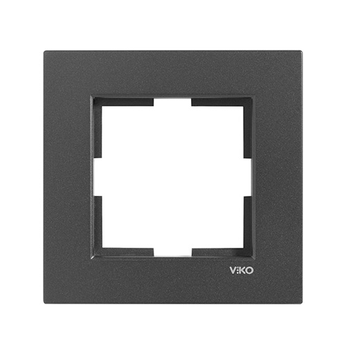 VIKO - Viko Novella Tekli Çerçeve Füme VIKO - Viko Novella Tekli Çerçeve Füme