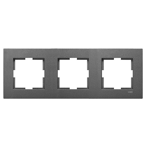 VIKO - Viko Novella Üçlü Çerçeve Füme VIKO - Viko Novella Üçlü Çerçeve Füme