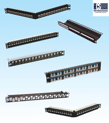 HCS 24 Port UTP Patch Panel - Boş Keystone Jack HCS 24 Port UTP Patch Panel - Boş Keystone Jack