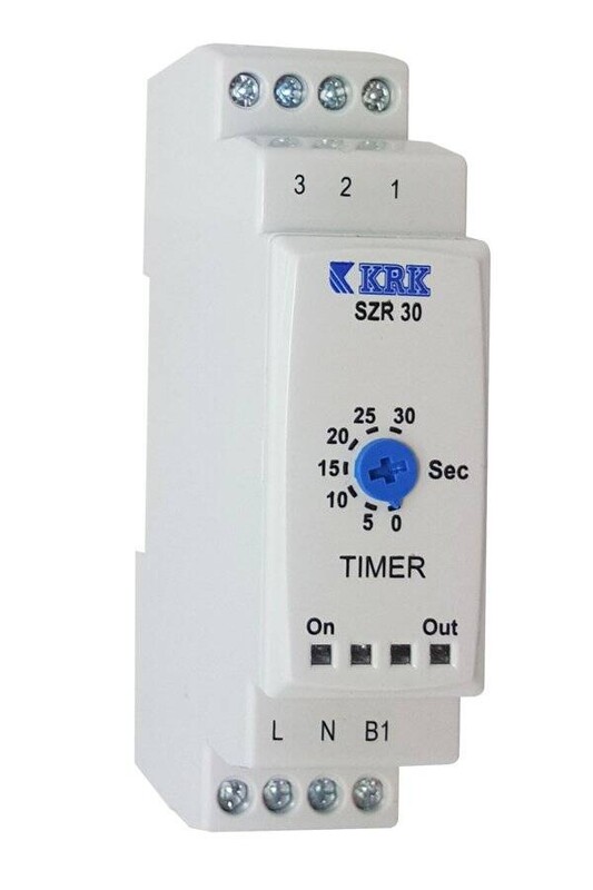 KARACA - KRK İnce Tip 30 Saniye Zaman Rölesi KARACA - KRK İnce Tip 30 Saniye Zaman Rölesi