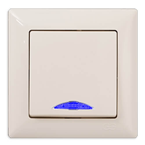 GÜNSAN - Günsan Visage Krem Işıklı Anahtar / Mekanizma - Çerçevesiz