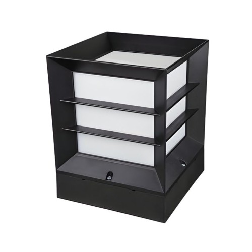 ZERPA - Zerpa Izgara Küp Armatür Set Üstü Siyah