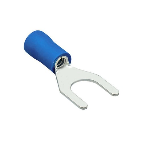 ZEYBEK - Zeybek 1,50 - 2,50 mm İzoleli Çatal Tipi Kablo Ucu - M6