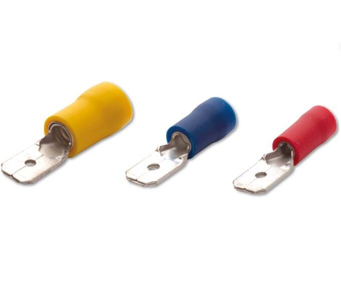 SAFAK - Şafak Erkek Faston Tip İzoleli Kablo Uçları (0,50-1,50 mm)