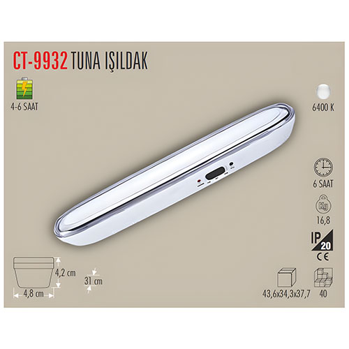 Cata Ct-9932 30 Ledli Işıldak