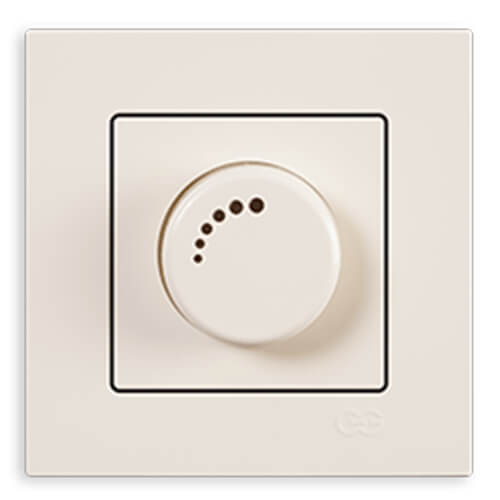 GÜNSAN - Günsan Eqona Krem Dimmer (1000W) - Çerçevesiz