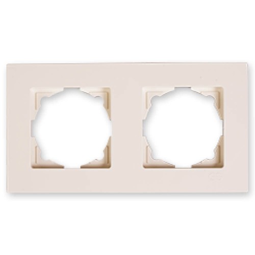 GÜNSAN - Günsan Eqona Krem İkili Çerçeve