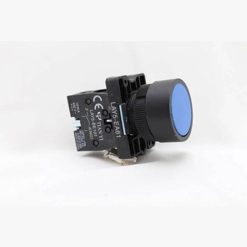 DIGER - LAY5-EA61 ÇİFT YÖNLÜ BUTON MAVİ