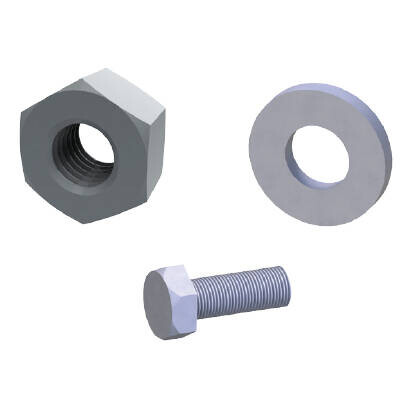 ZEYBEK - Zeybek M6 Flanşlı Somun