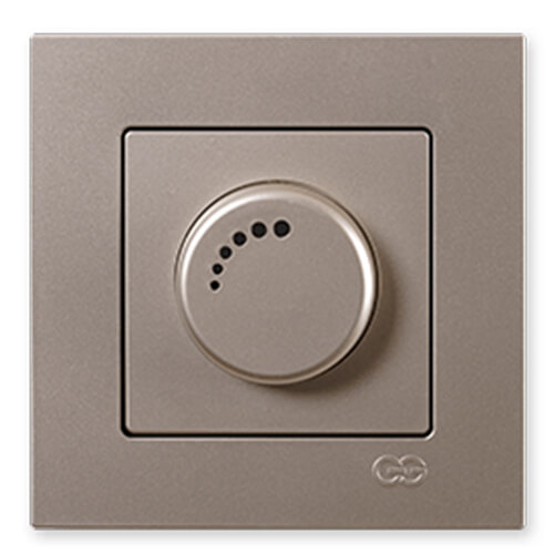 GÜNSAN - Günsan Eqona Metalik Bej Dimmer (1000W) - Çerçevesiz