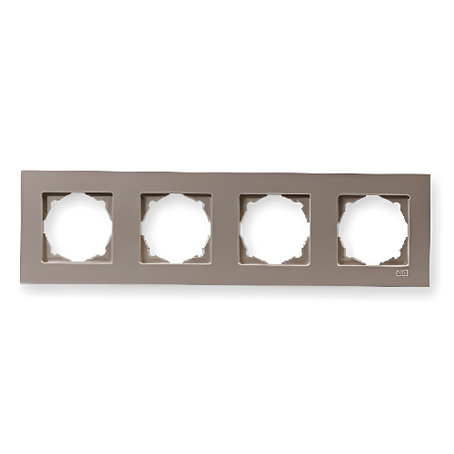 GÜNSAN - Günsan Eqona Metalik Bej Dörtlü Çerçeve