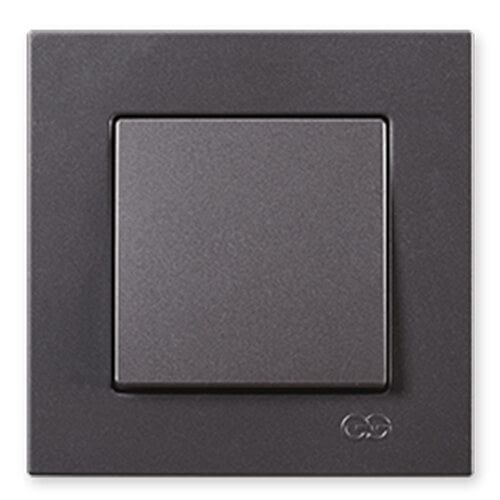 GÜNSAN - Günsan Eqona Metalik Füme Anahtar - Çerçevesiz