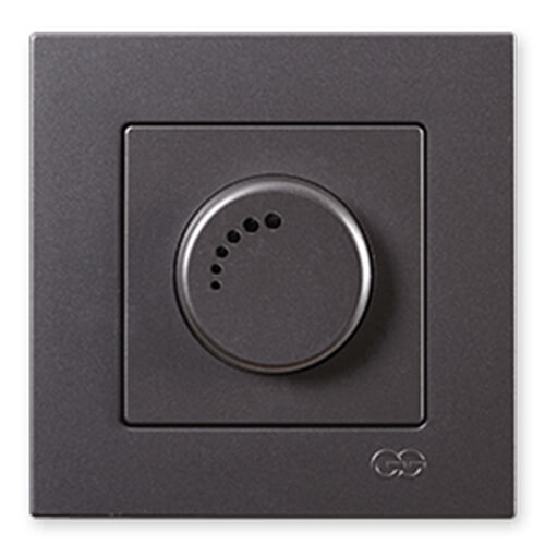 GÜNSAN - Günsan Eqona Metalik Füme Dimmer (1000W) - Çerçevesiz