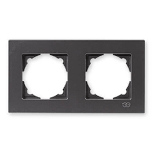 GÜNSAN - Günsan Eqona Metalik Füme İkili Çerçeve