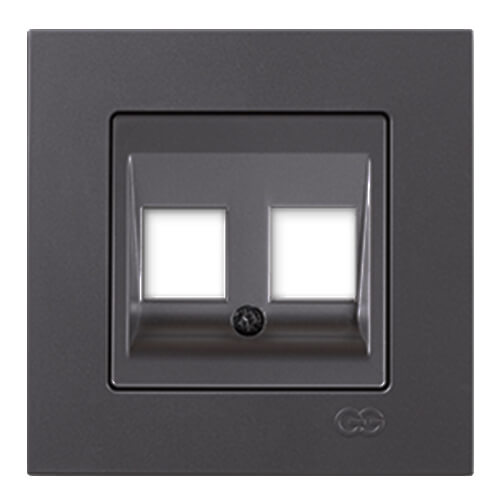 GÜNSAN - Günsan Eqona Metalik Füme İkili Data (Jaksiz) - Çerçevesiz