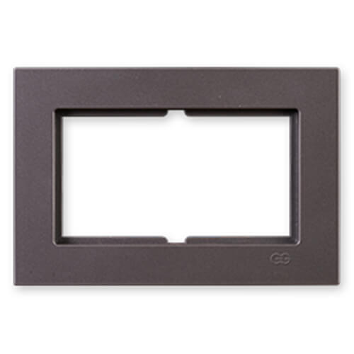 GÜNSAN - Günsan Eqona Metalik Füme İkili Priz Çerçeve