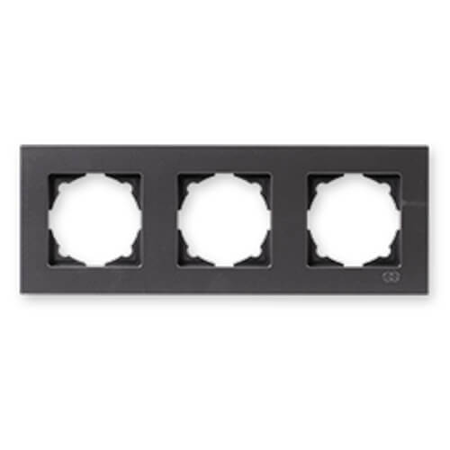 GÜNSAN - Günsan Eqona Metalik Füme Üçlü Çerçeve