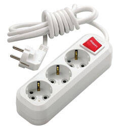 MAKEL - Makel Üçlü Anahtarlı Grup Priz 5 Mt Uzatma Kablosu MAKEL - Makel Üçlü Anahtarlı Grup Priz 5 Mt Uzatma Kablosu