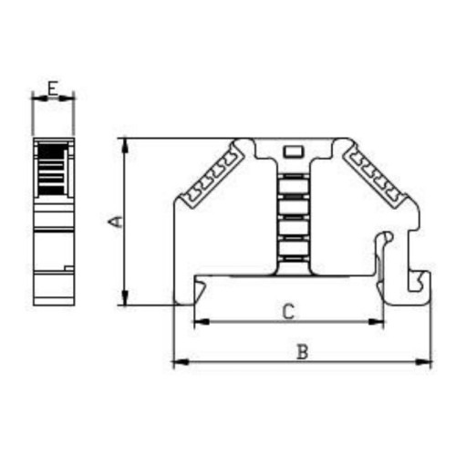 Onka MRK Ve OPK Serisi Vidasız Durdurucu / Gri