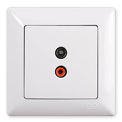 GÜNSAN - Günsan Visage Beyaz Müzik Yayın Prizi - Çerçevesiz